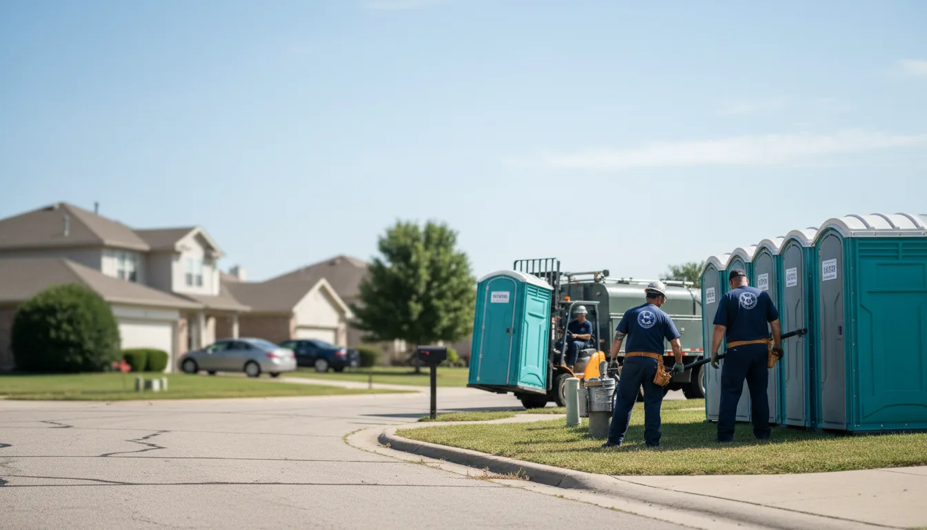Porta Potty Rental in Henning, IL near me